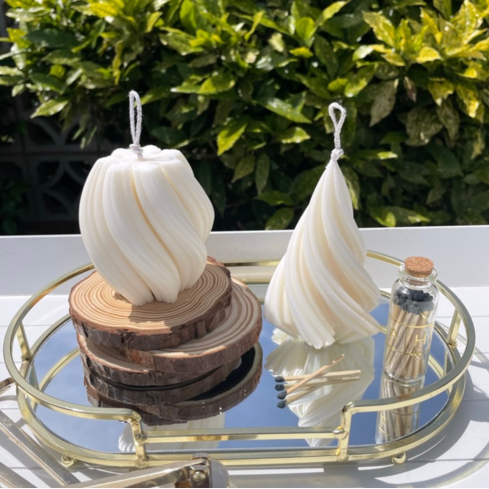 Twirl - Pillar Candle Collection