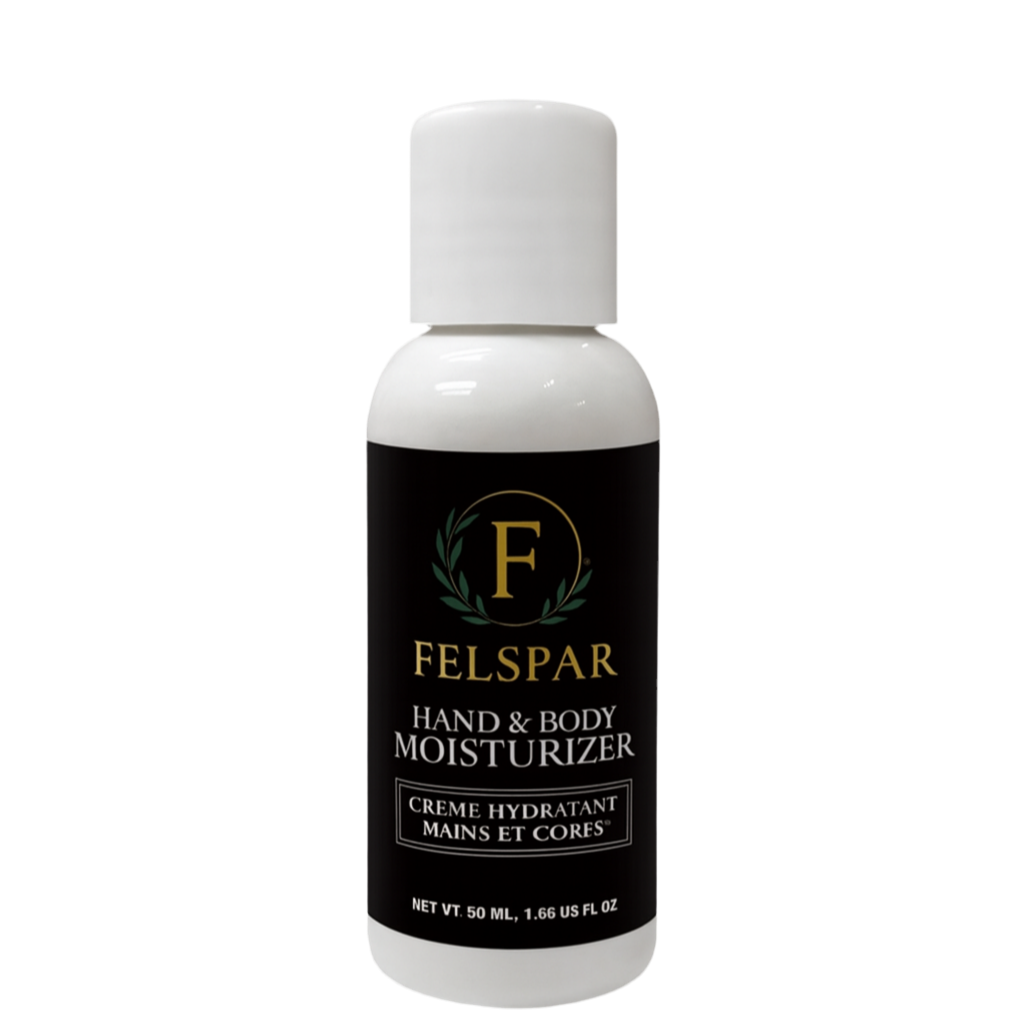 Felspar Hand and Body Moisturizer with Aloe Vera, Chamomile and Green Tea - 50mL