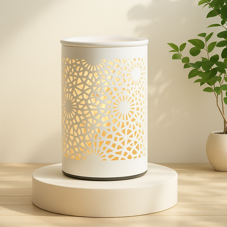 Lace Cut Out Electric Oil Burner