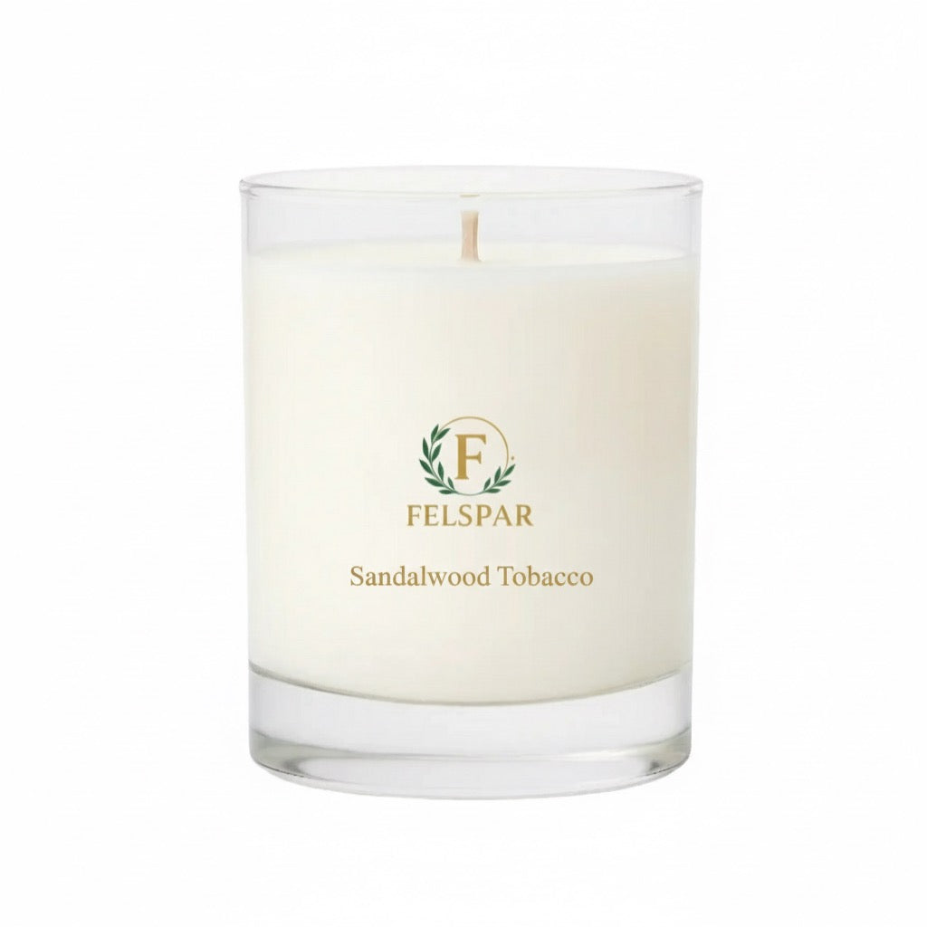 Felspar Sandalwood Tobacco Scented Candle