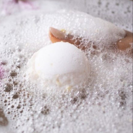 Organic Calming Bath Bomb - TWO SIZES lavender