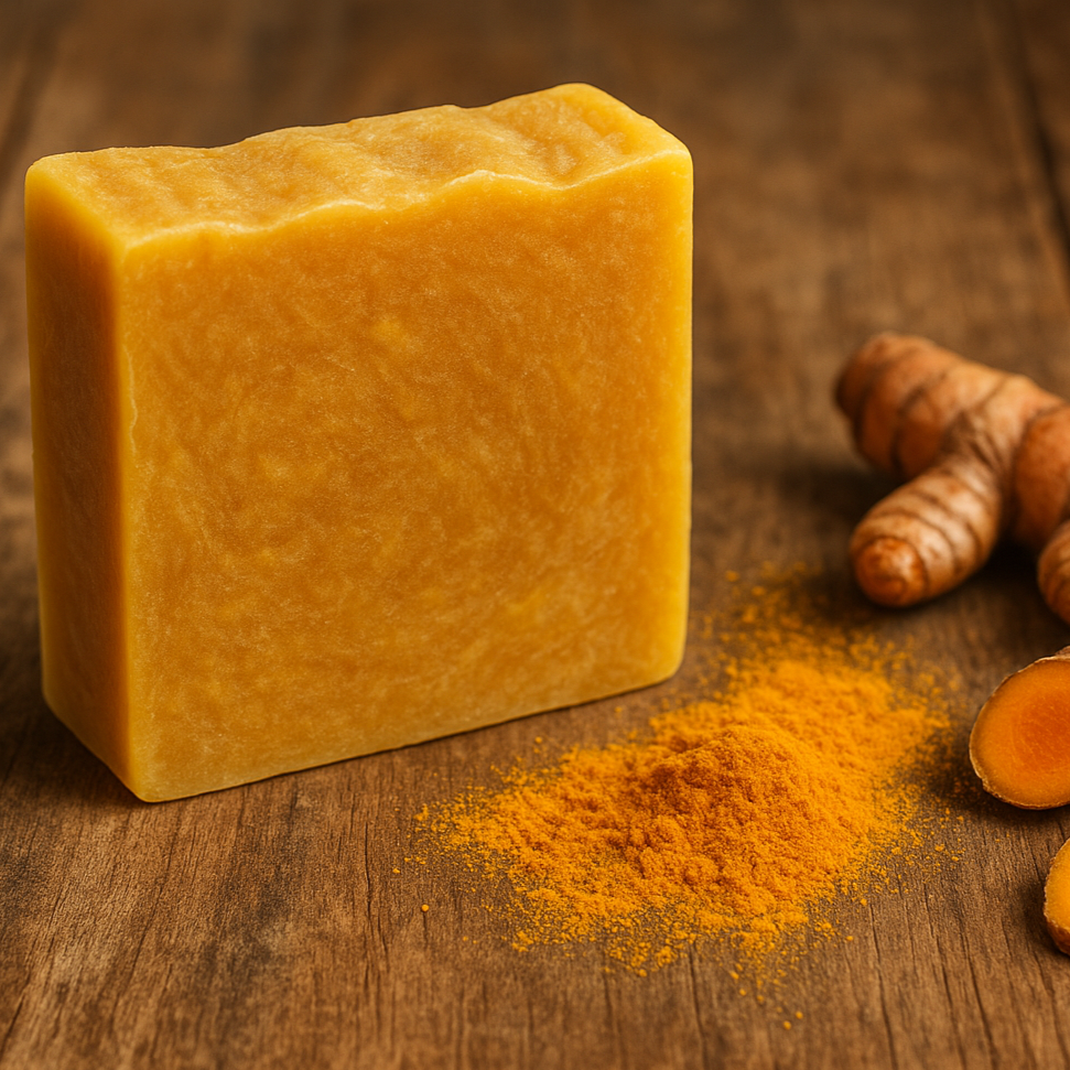 all natural soap tumeric bar