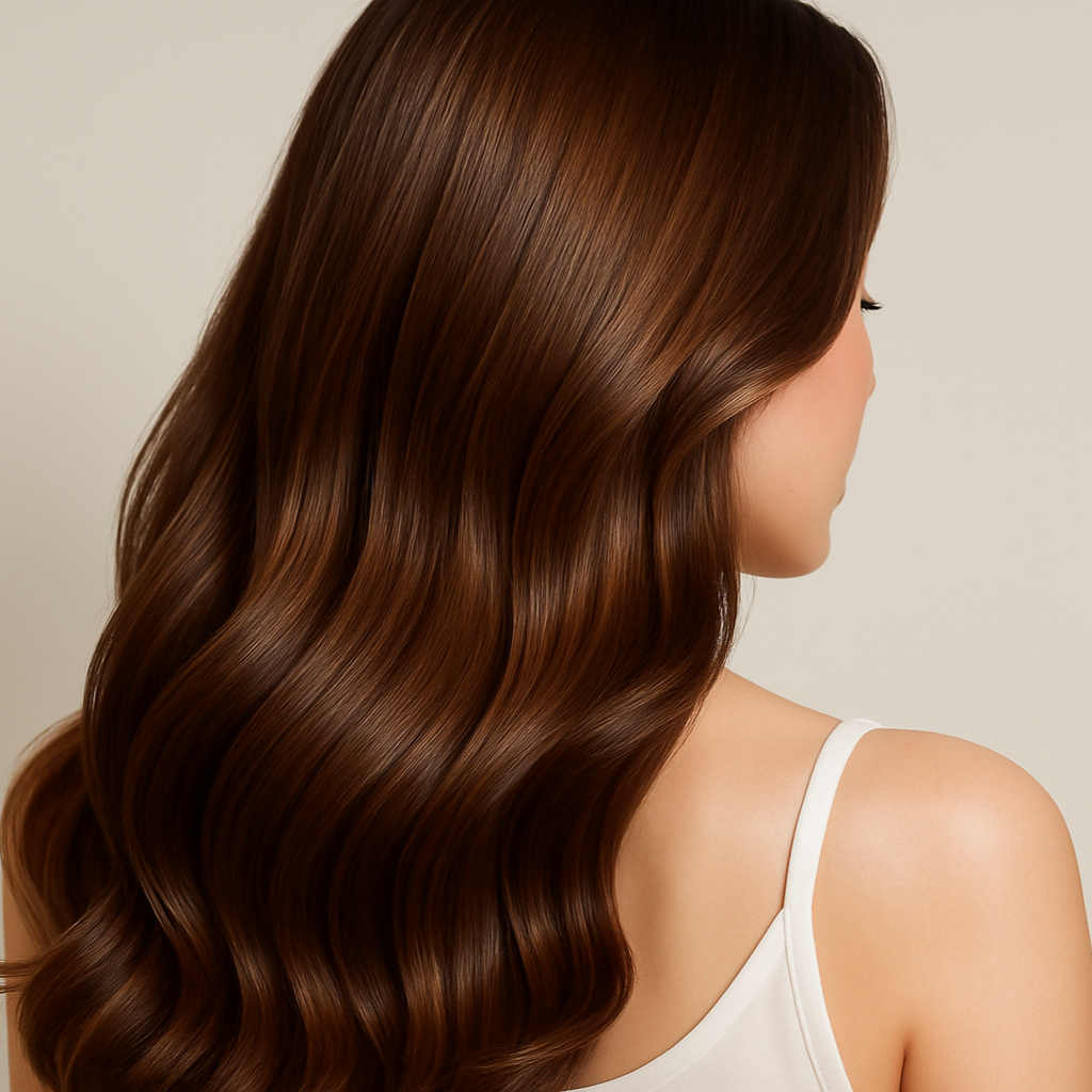 beautiful hair after washing with luxurious Daily conditioner