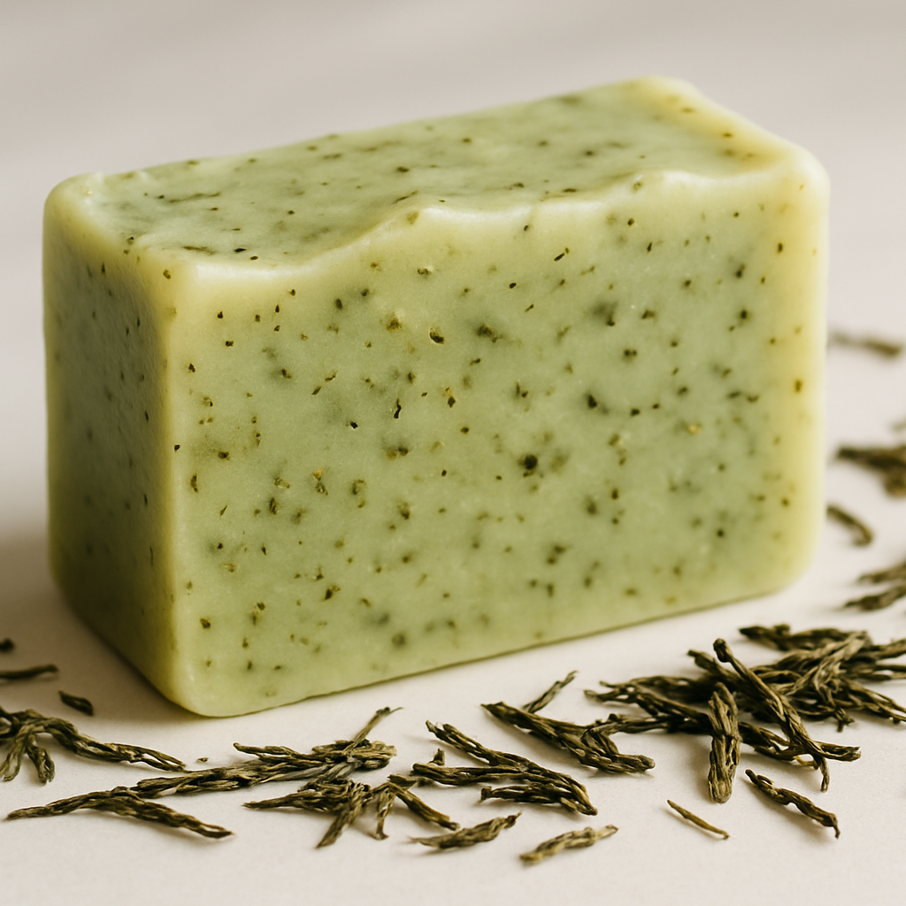 green tea bar soap