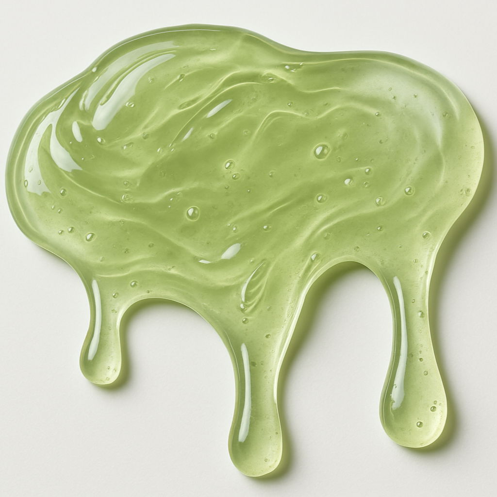 just show the gel with no glass jar