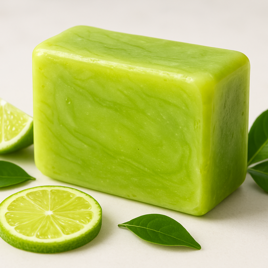 lime bar soap