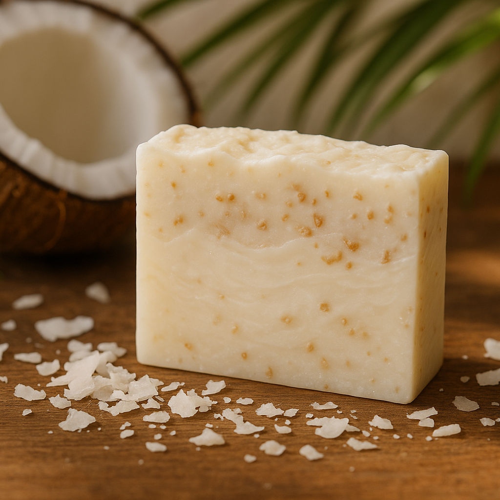 organic coconut soap bar