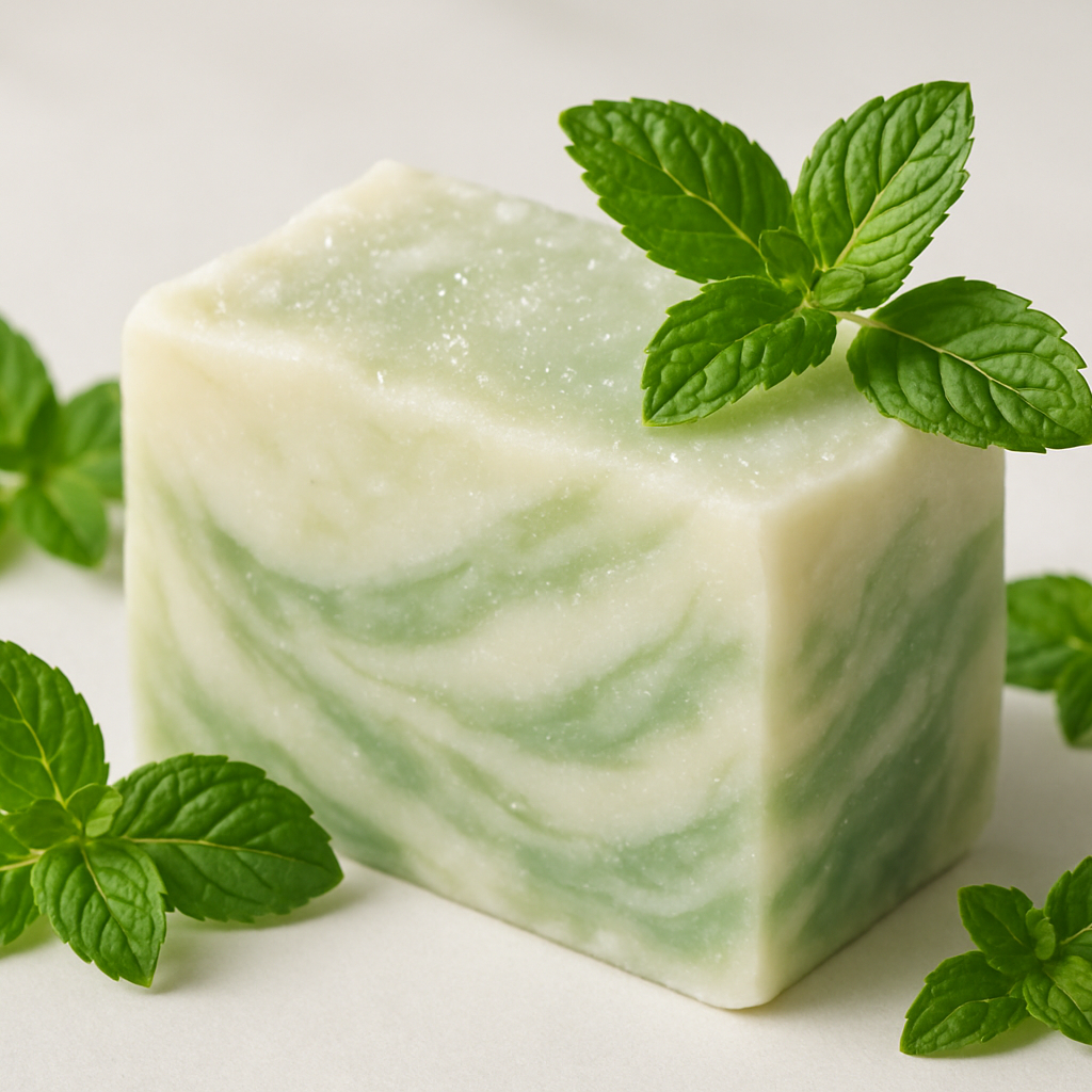 peppermint soap bar