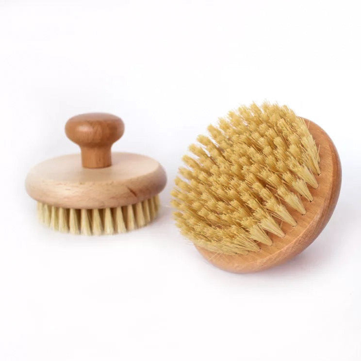Organic Sisal Dry Body Brush - Eco friendly Natural Zero Waste Round
