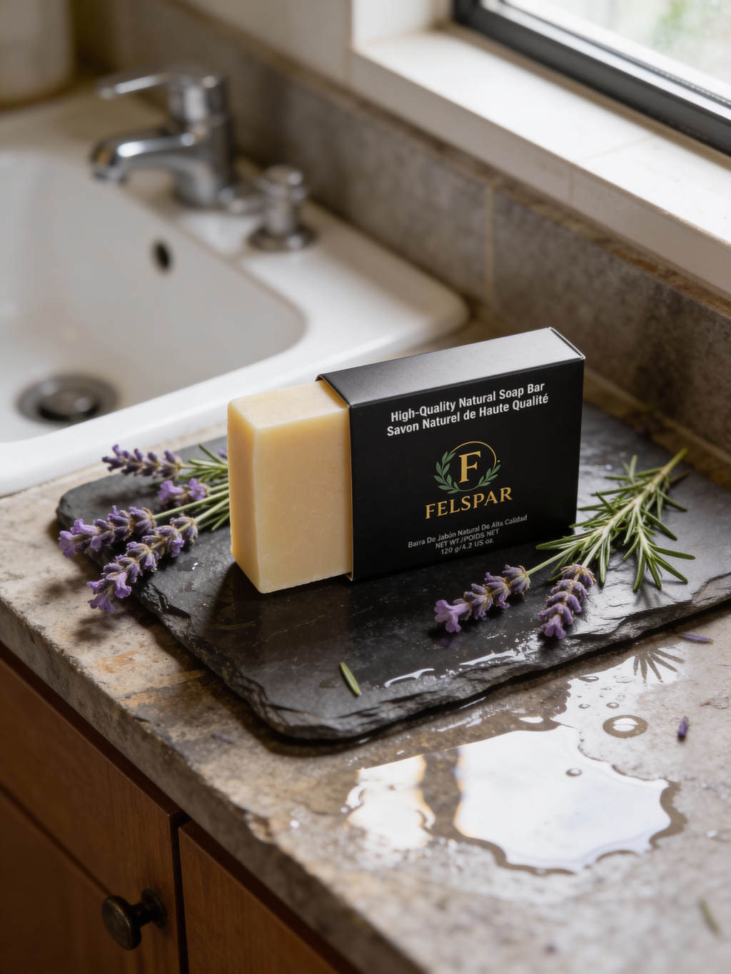 Felspar Natural Soap - Lavender & Rosemary