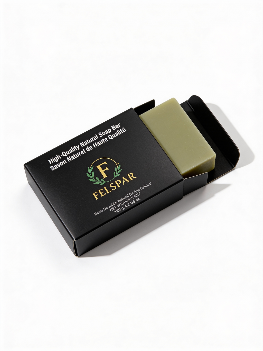 Felspar All Natural Soap - Green Tea & Lemongrass