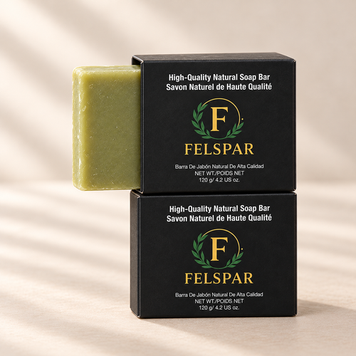Felspar All Natural Soap - Green Tea & Lemongrass