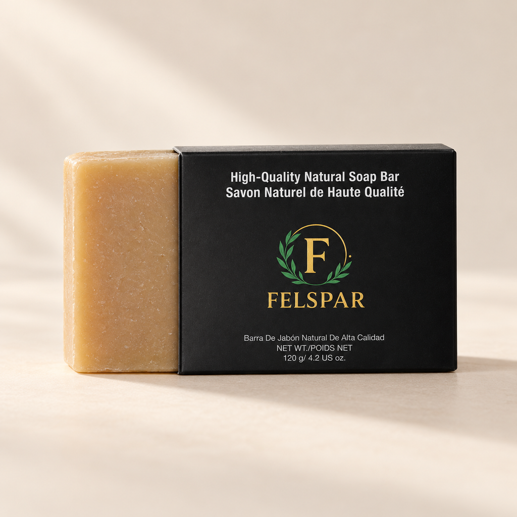 Felspar All Natural Soap - Rose & Honey