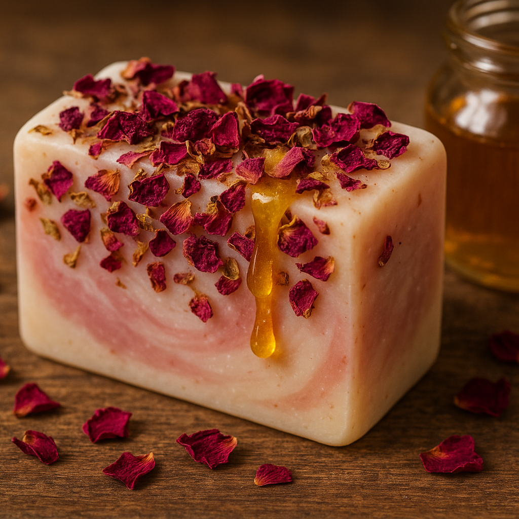 Rose Honey Soap bar